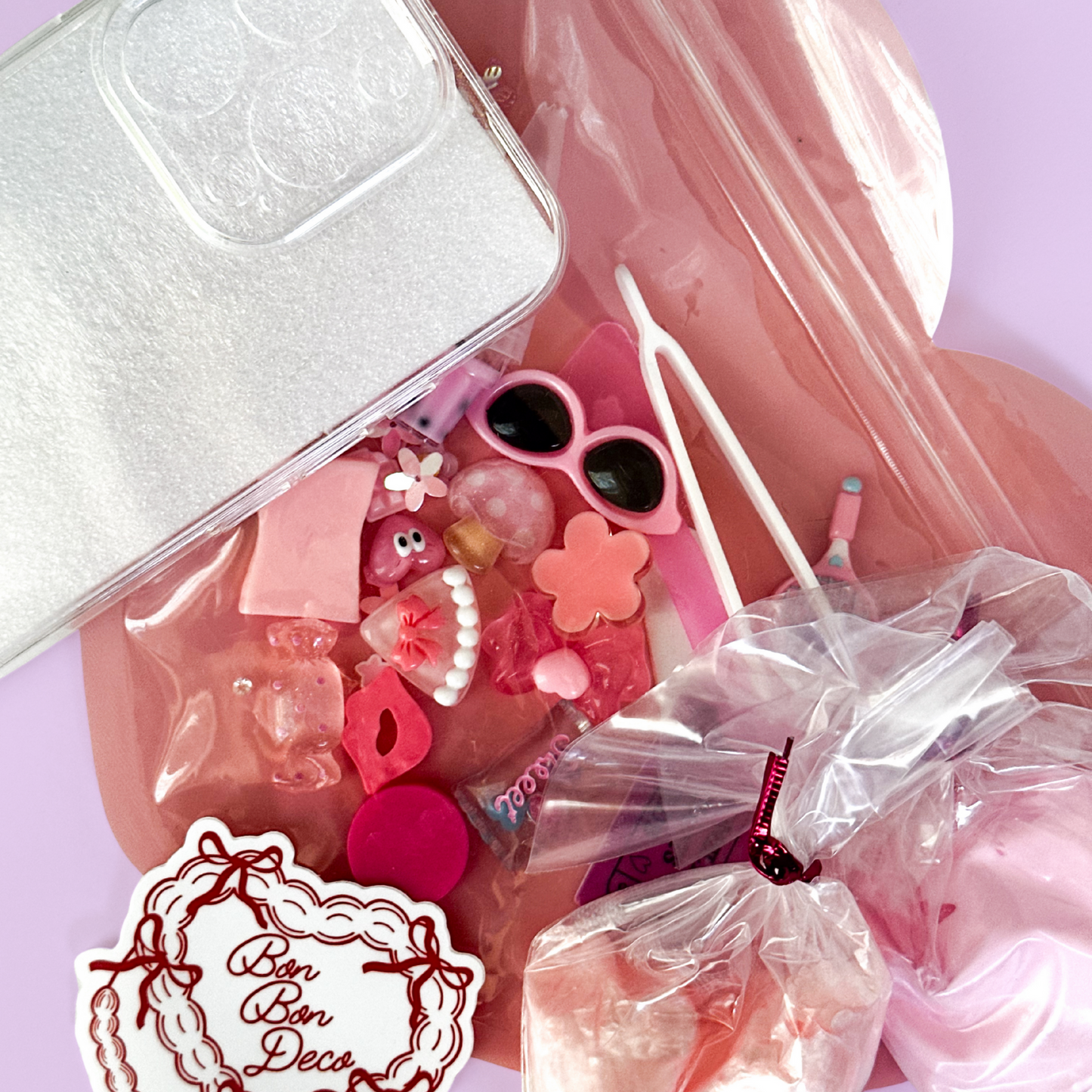 Cell Phone Case Deco Kit