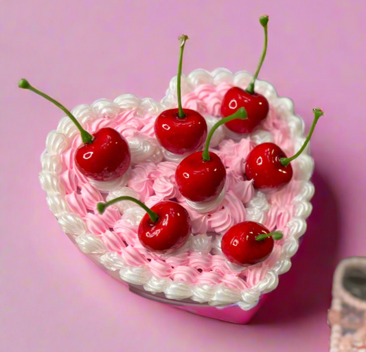 Fake Cake Heart Shaped Jewelry Box Kit