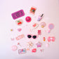 pink decoden charm kit junk cell case